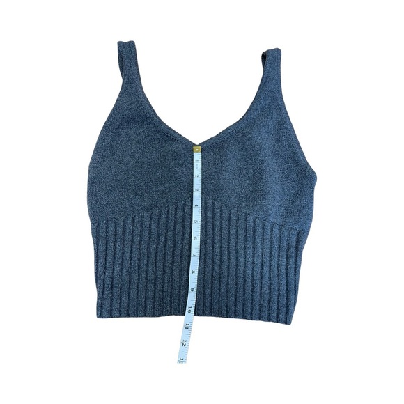 Banana Republic Ribbed Knit Cropped Tank Top - Size Small - Picture 6 of 11